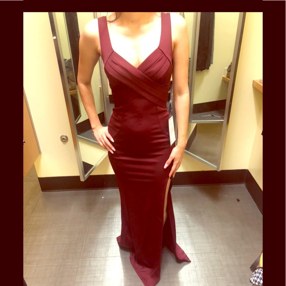 Slit dress